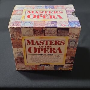 Masters Of The Opera, Vol. 1-10, 1642-1926, 10 CD Set, 1993